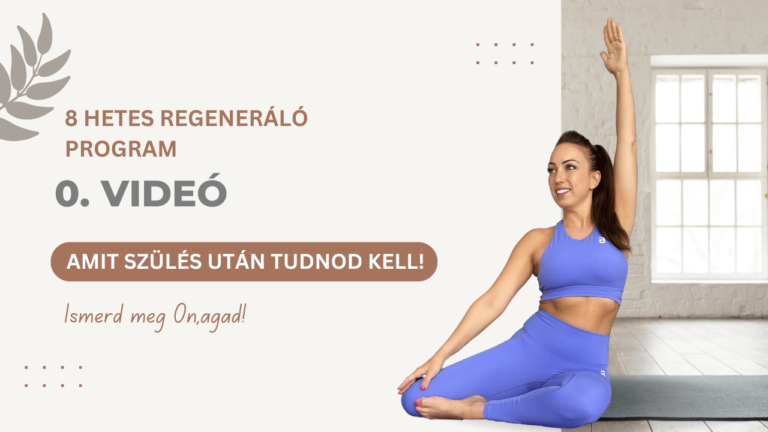 HRP 0. Videó – Amit szülés után tudnod kell!