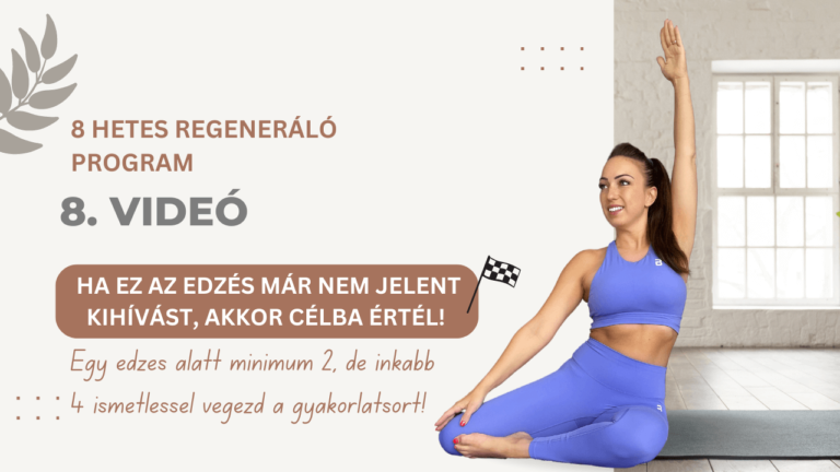 HRP 8. Videó – Ha ez az edzés már nem jelent kihívást, akkor célba értél!