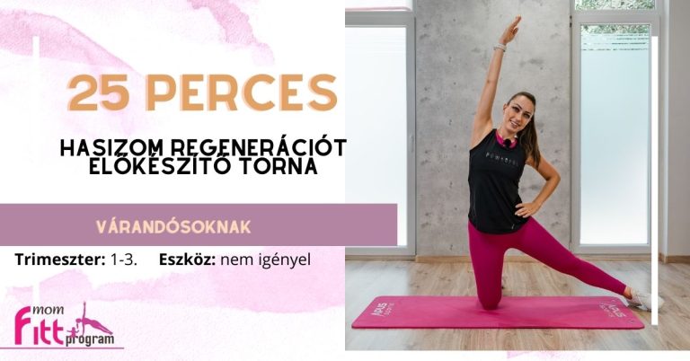 KTM 3. Hasizom regenerációt előkészítő torna