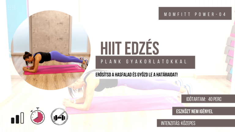 MP-04 – Plank Hiit edzés