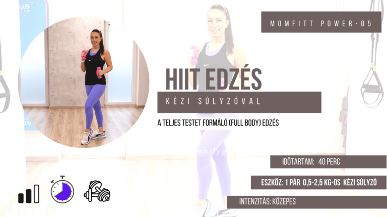 MP-05 – Kézi súlyzós edzés