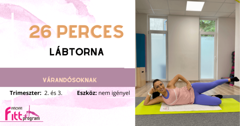 KTM 9. Kismama lábtorna
