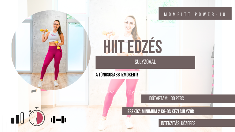 MP-10 – HIIT edzés súlyzóval