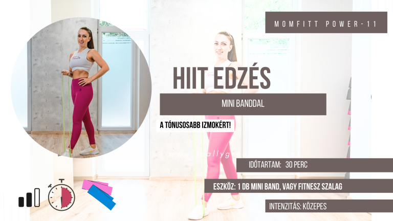 MP-11 – HIIT edzés mini banddal