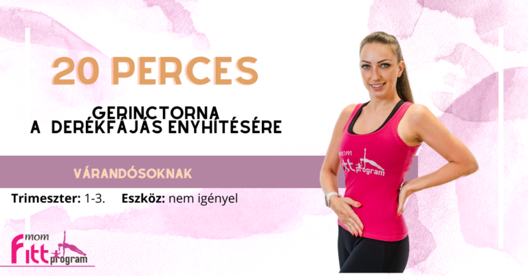 KTM 11. Gerinctorna a derékfájás enyhítésére