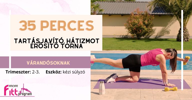 KTM 15. Tartásjavító gyakorlatok kézi súlyzóval