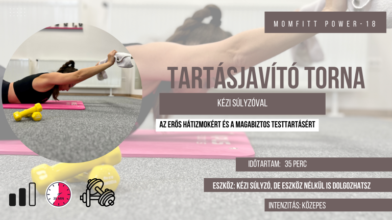MP-18 – Tartásjavító torna kézi súlyzóval