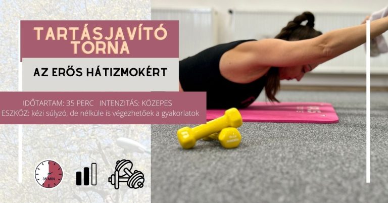 HRP 10. Videó – Tartásjavító torna kézi súlyzóval