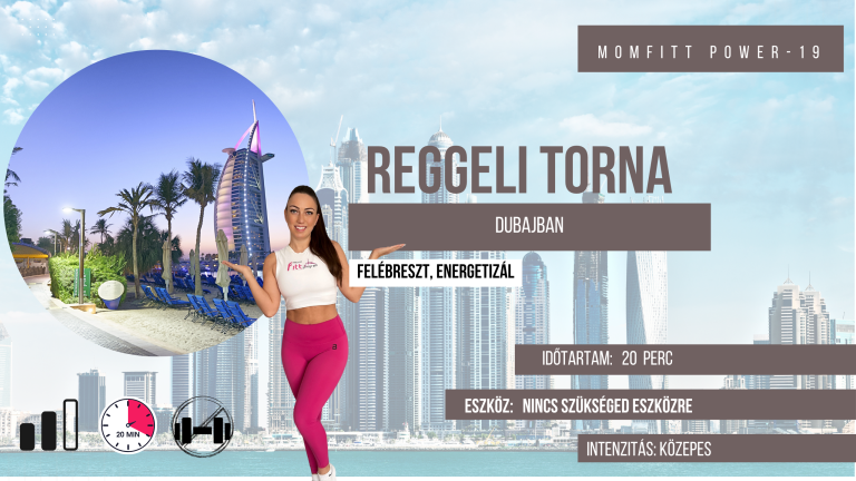 MP-19 – Reggeli torna Dubajban